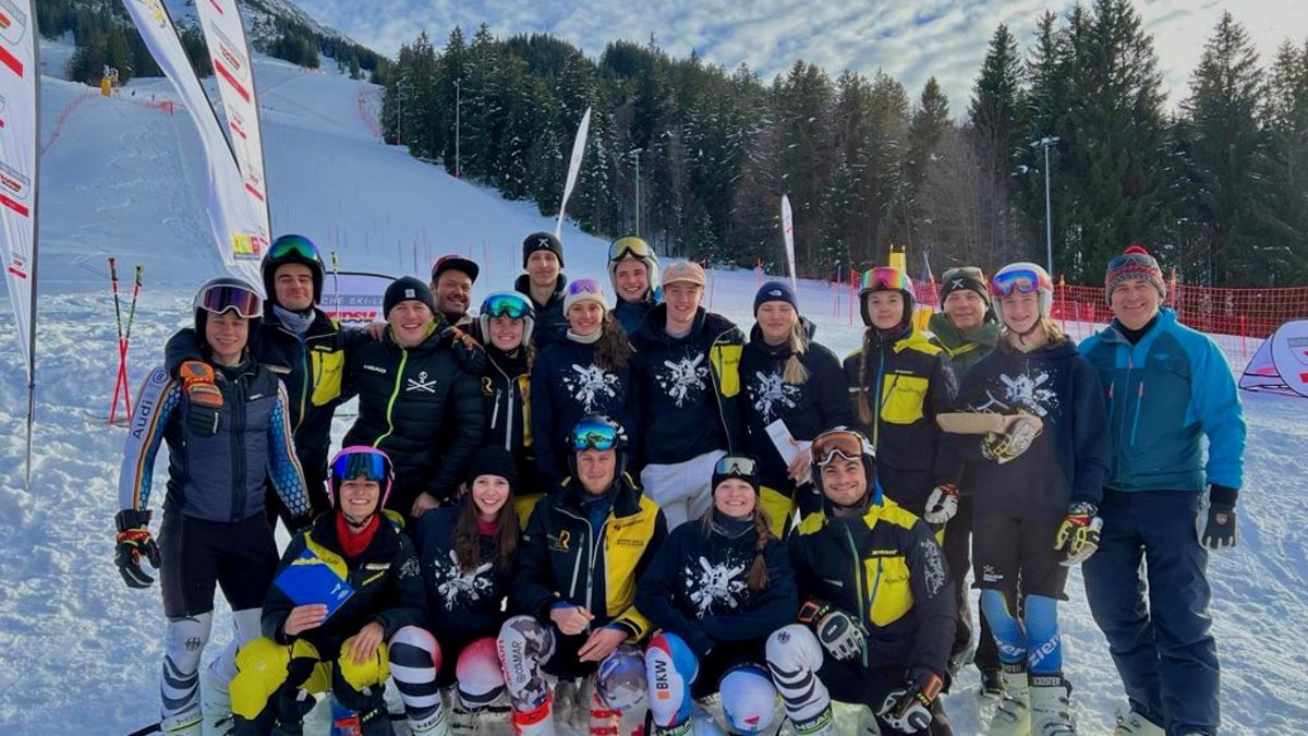 Gruppenfoto der Mannschaft