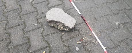 VANDALISMUS AUF DEM TSG GELÄNDE