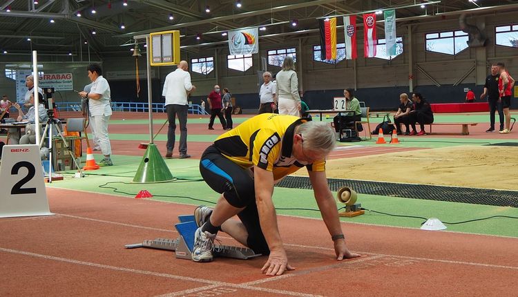 LEICHTATHLETEN BEI DER DEUTSCHEN PARA LEICHTATHLETIK HALLENMEISTERSCHAFT IN ERFURT!