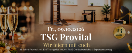 Wir feiern 13 Jahre Provital