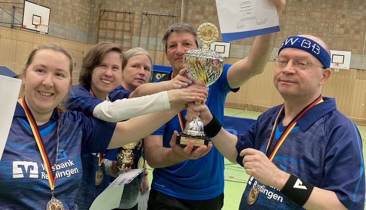 Tischtennisspieler der TSG Reutlingen Inklusiv dominieren den Südwesten!