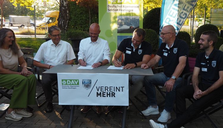 TSG REUTLINGEN UND DAV REUTLINGEN MACHEN GEMEINSAME SACHE