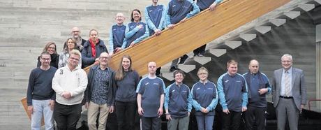 Special Olympics-Gruppe zu Besuch