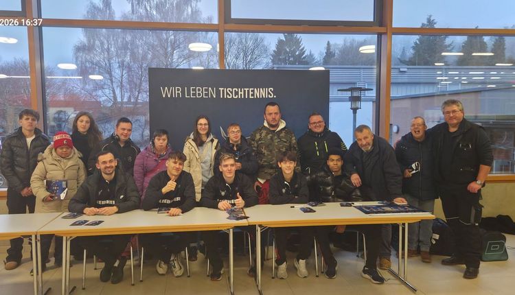 Kleine Platte, große Spannung- ein Ausflug zur Tischtennis- Bundesliga