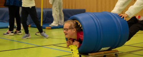 Weltraumreise auf dem inklusiven Spielfest